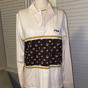 Long Sleeve Fila Top